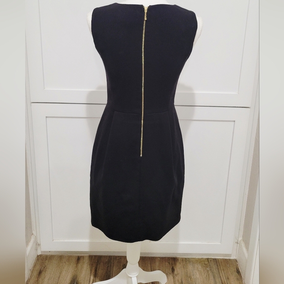 Kate Spade Classic Black Sleeveless Sheath Dress | Size 4 - Picture 2 of 4